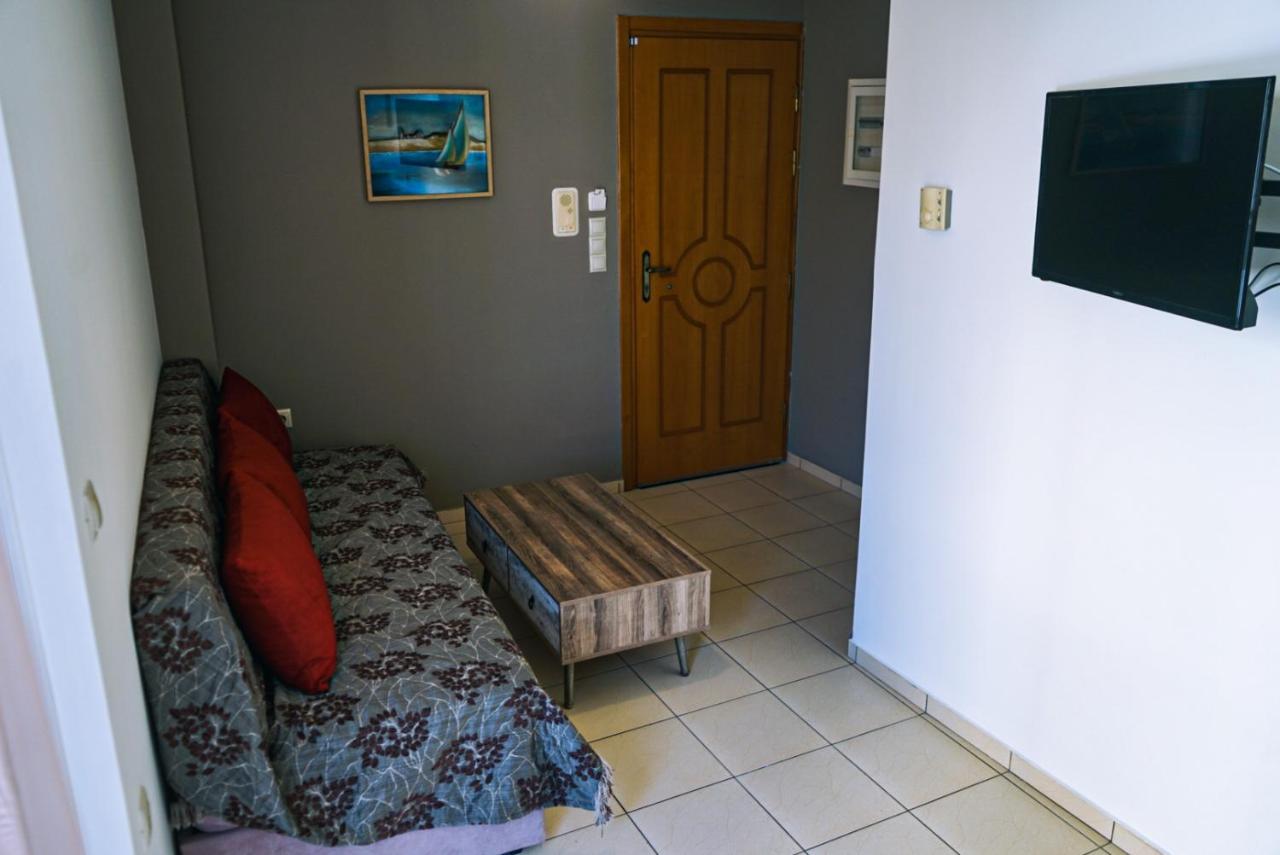 Tasos Seagull Apartments 干尼亞 外观 照片