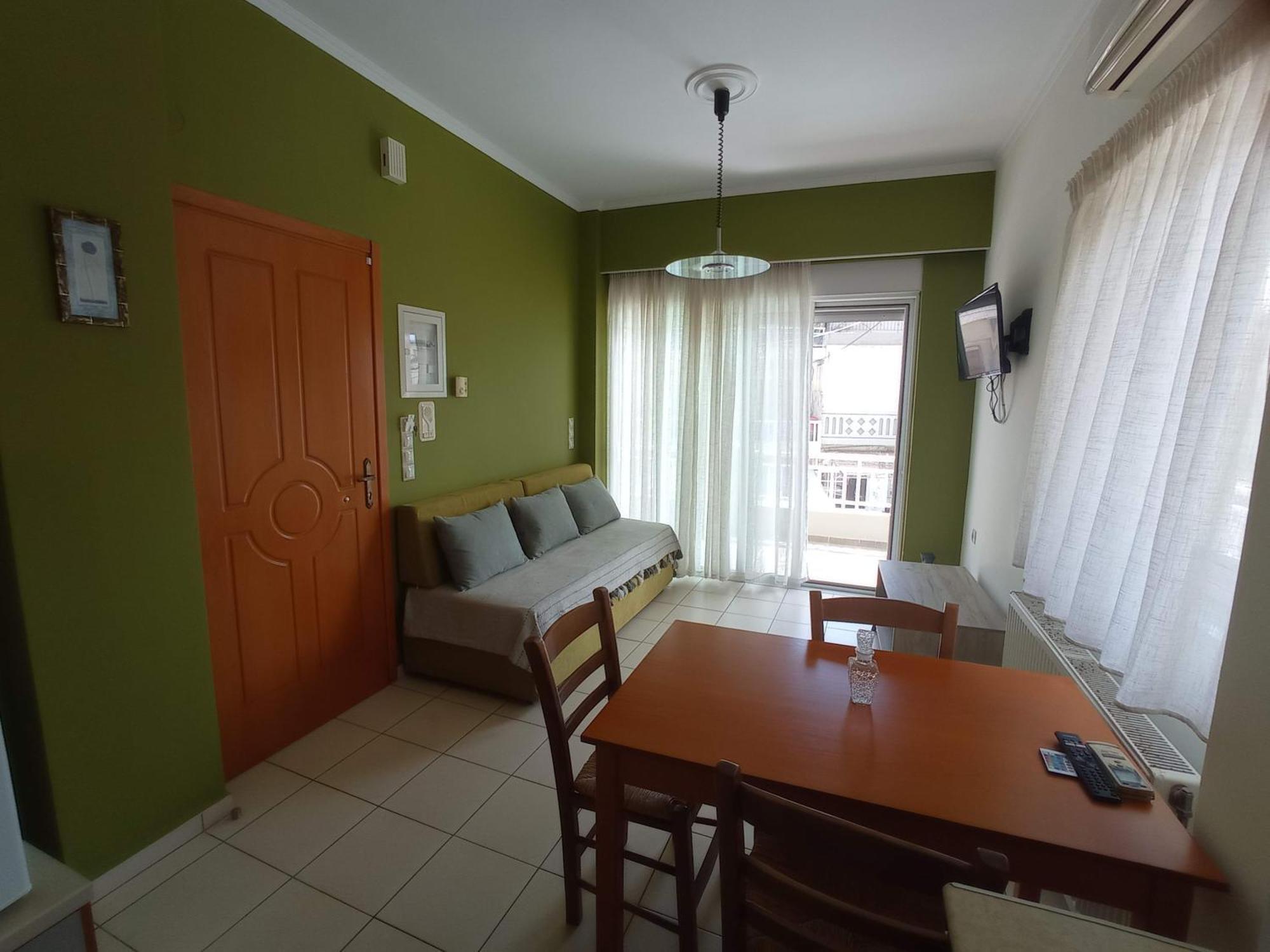 Tasos Seagull Apartments 干尼亞 外观 照片