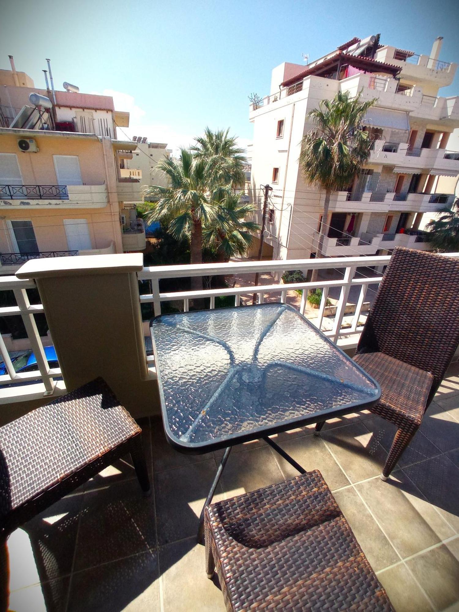 Tasos Seagull Apartments 干尼亞 外观 照片